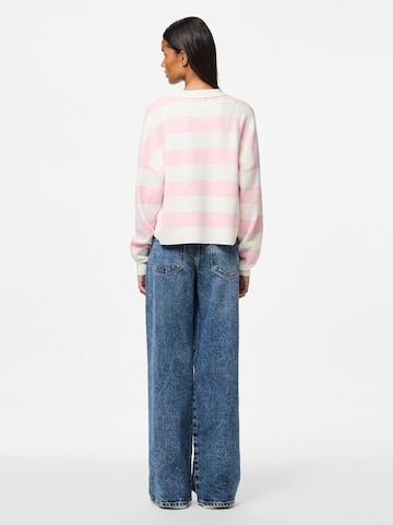 PIECES Pullover i pink