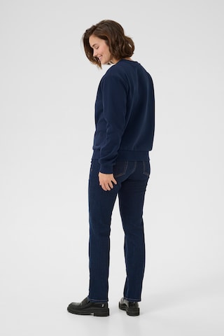 Kaffe Sweatshirt 'Chateau' in Blau