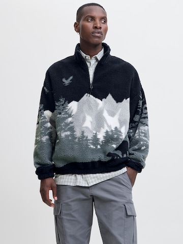 JACK & JONES Pullover 'JORBEAR MOUNTAIN' in Blau: Vorderseite