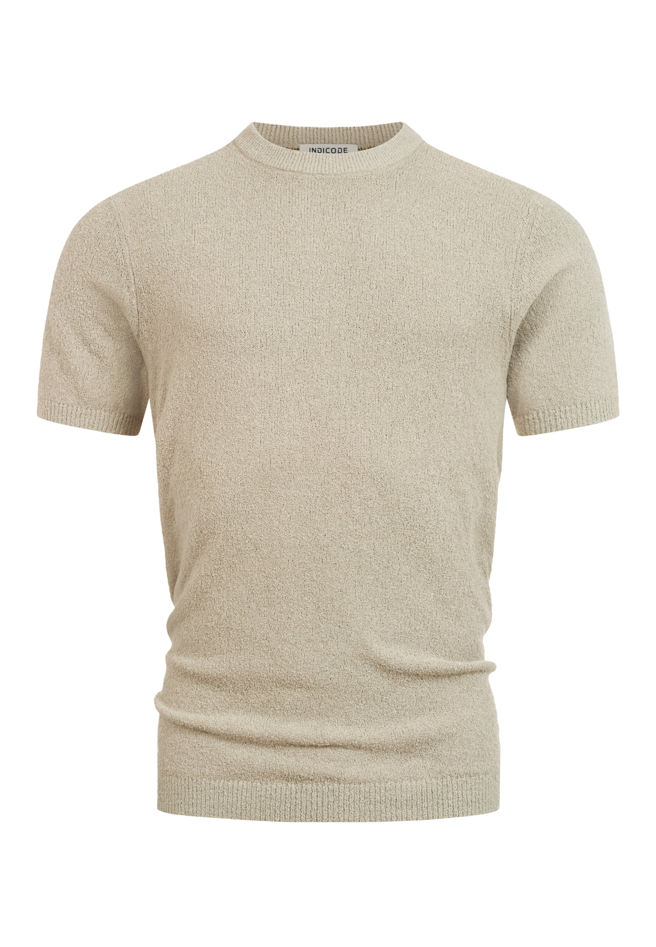 INDICODE JEANS Shirt 'Brokbell' in Beige: front
