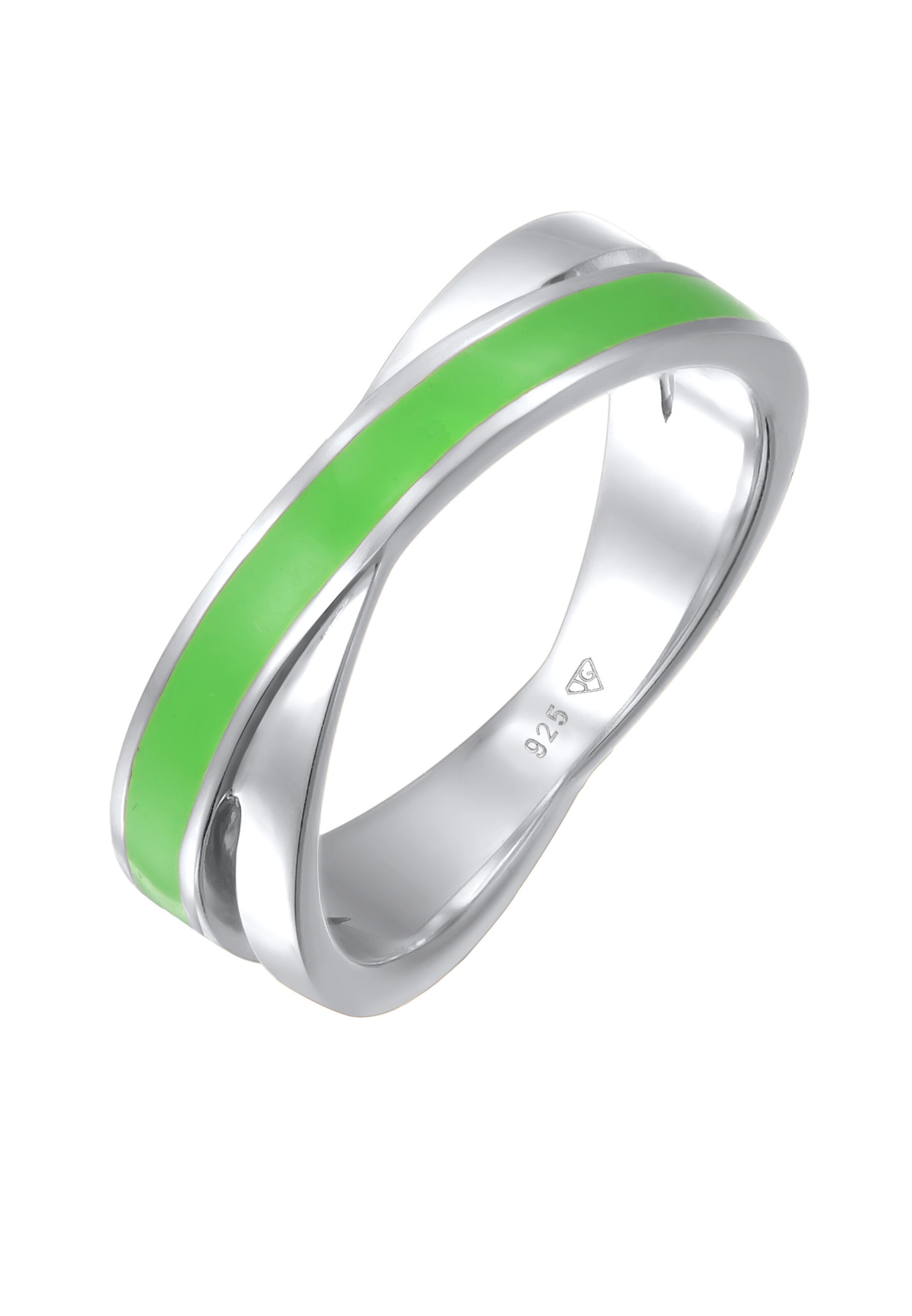 ELLI Ring in Silber: Vorderseite