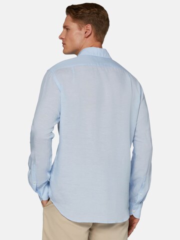 Coupe regular Chemise Boggi Milano en bleu