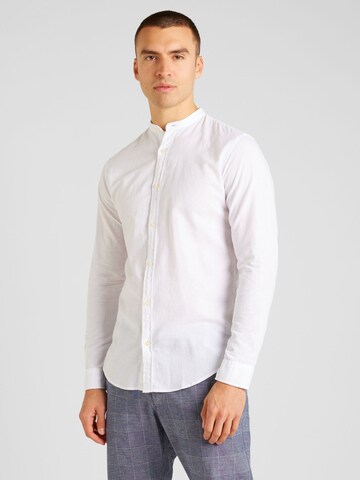 JACK & JONES Regular fit Button Up Shirt in White: front