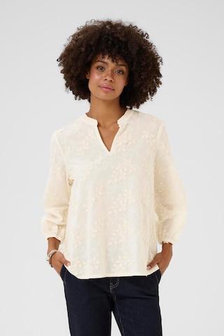 CULTURE Blouse 'Nedia' in Beige