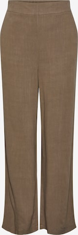 PIECES - Pierna ancha Pantalón 'VINSTY' en marrón: frente