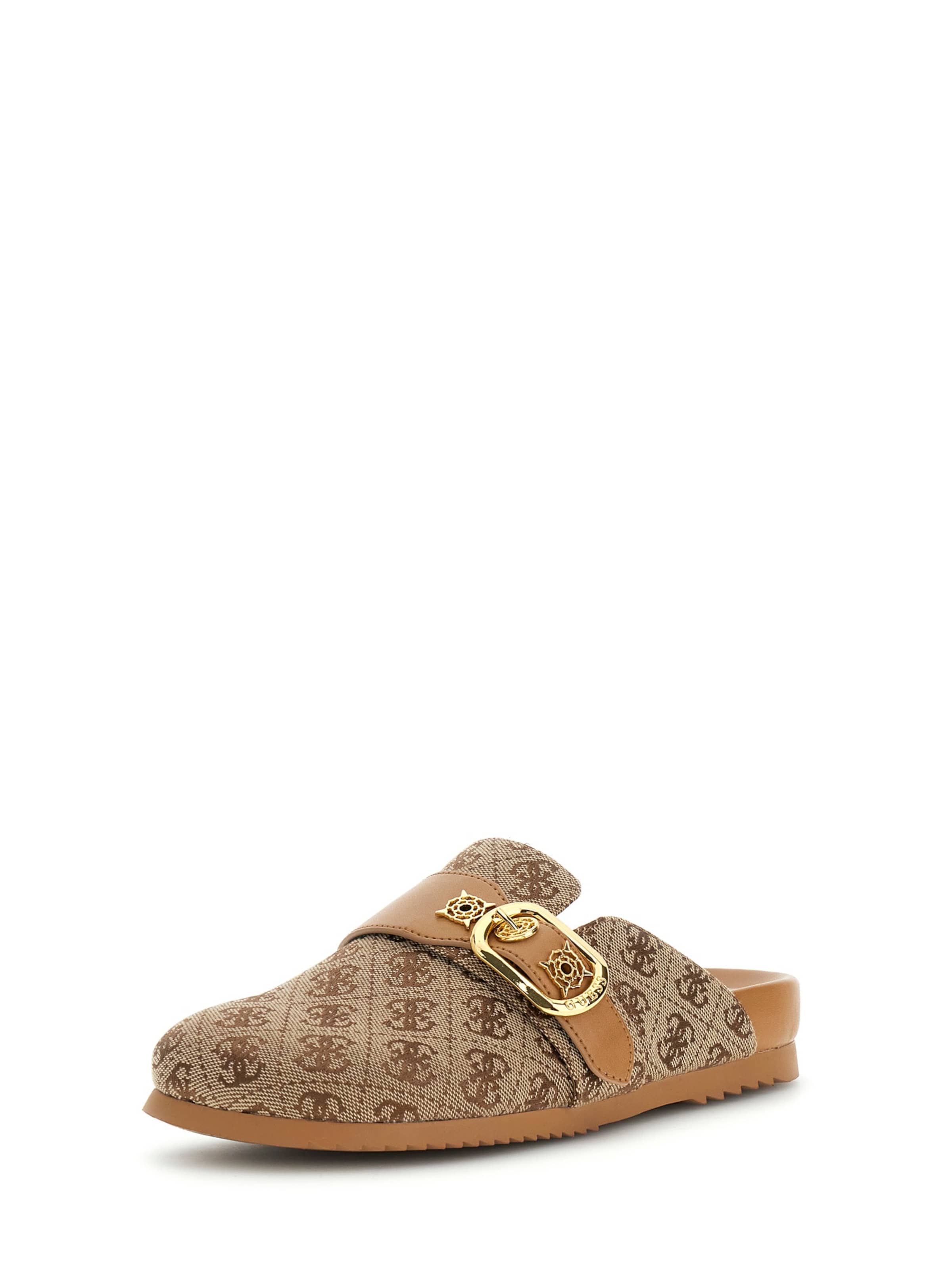 GUESS Mules 'GALAVANTA' in Beige: front