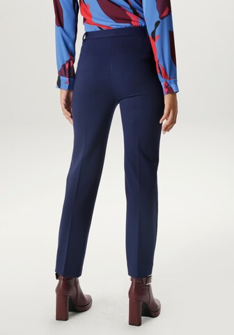 Aniston SELECTED Regular Pleated Pants in Blue