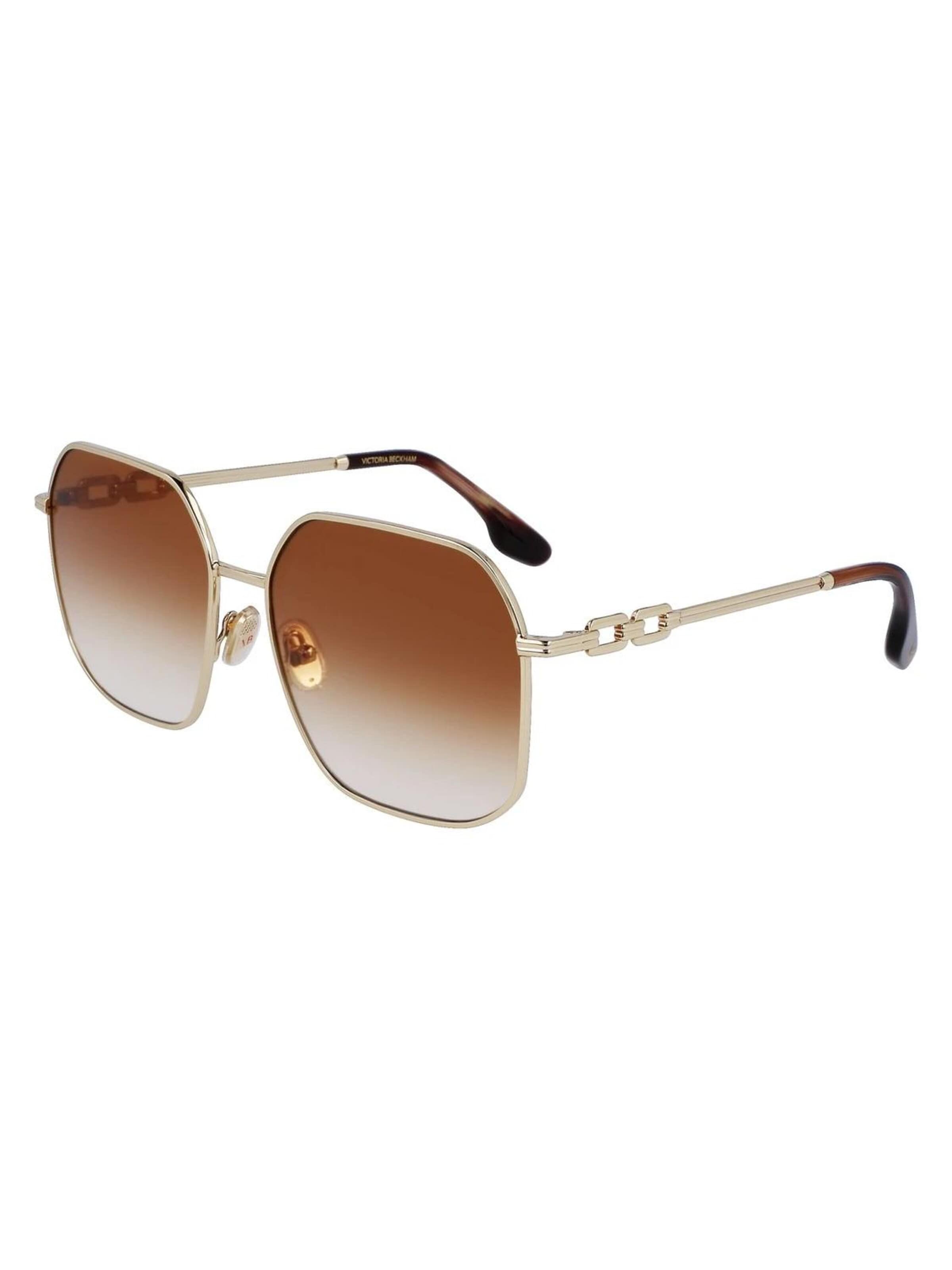 Victoria Beckham Sunglasses 'Victoria Beckham Sunglasses VB232S 723 58' in Gold: front