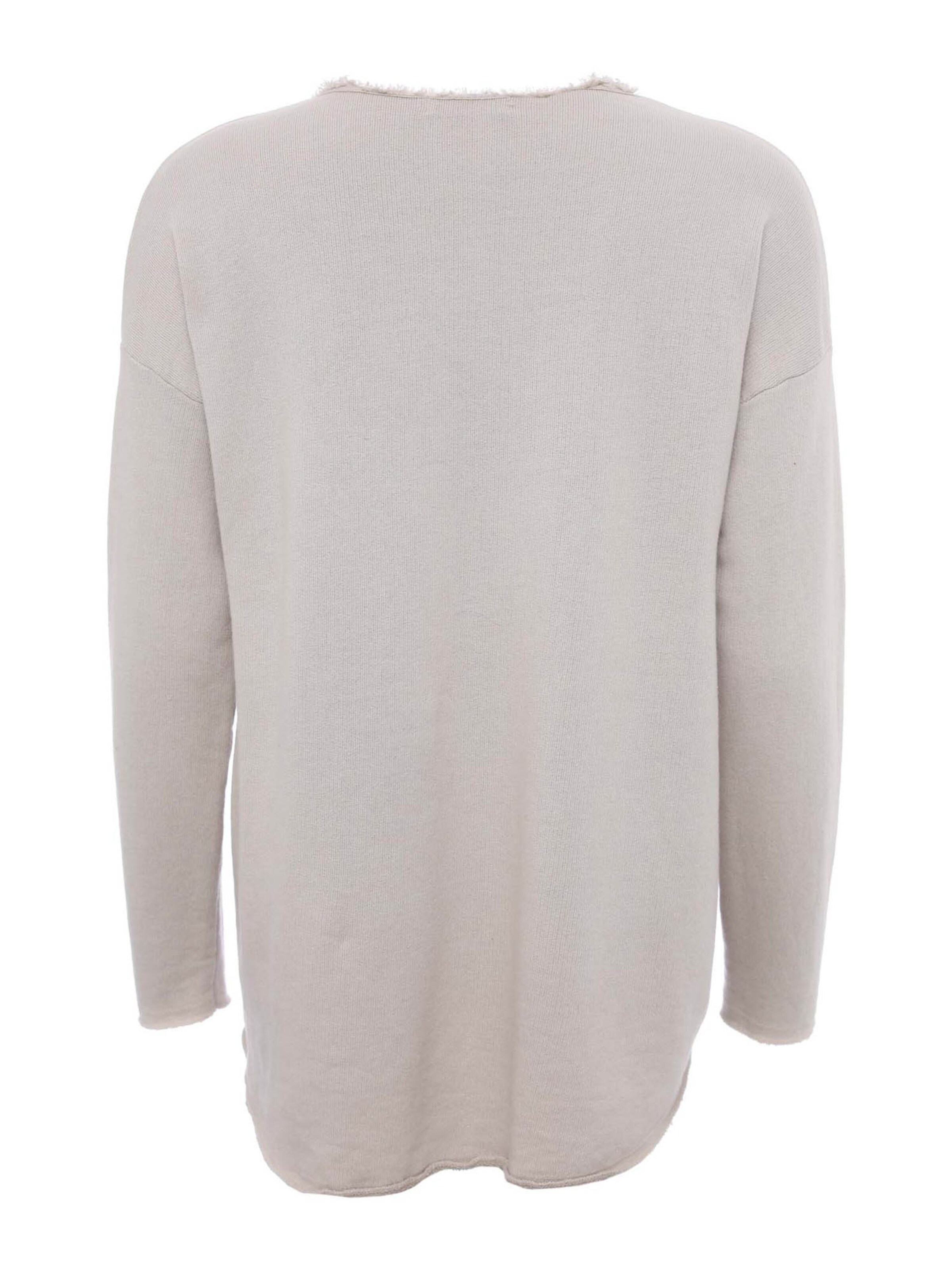 Zwillingsherz Μπλούζα φούτερ 'Positive Mind' σε μπεζ