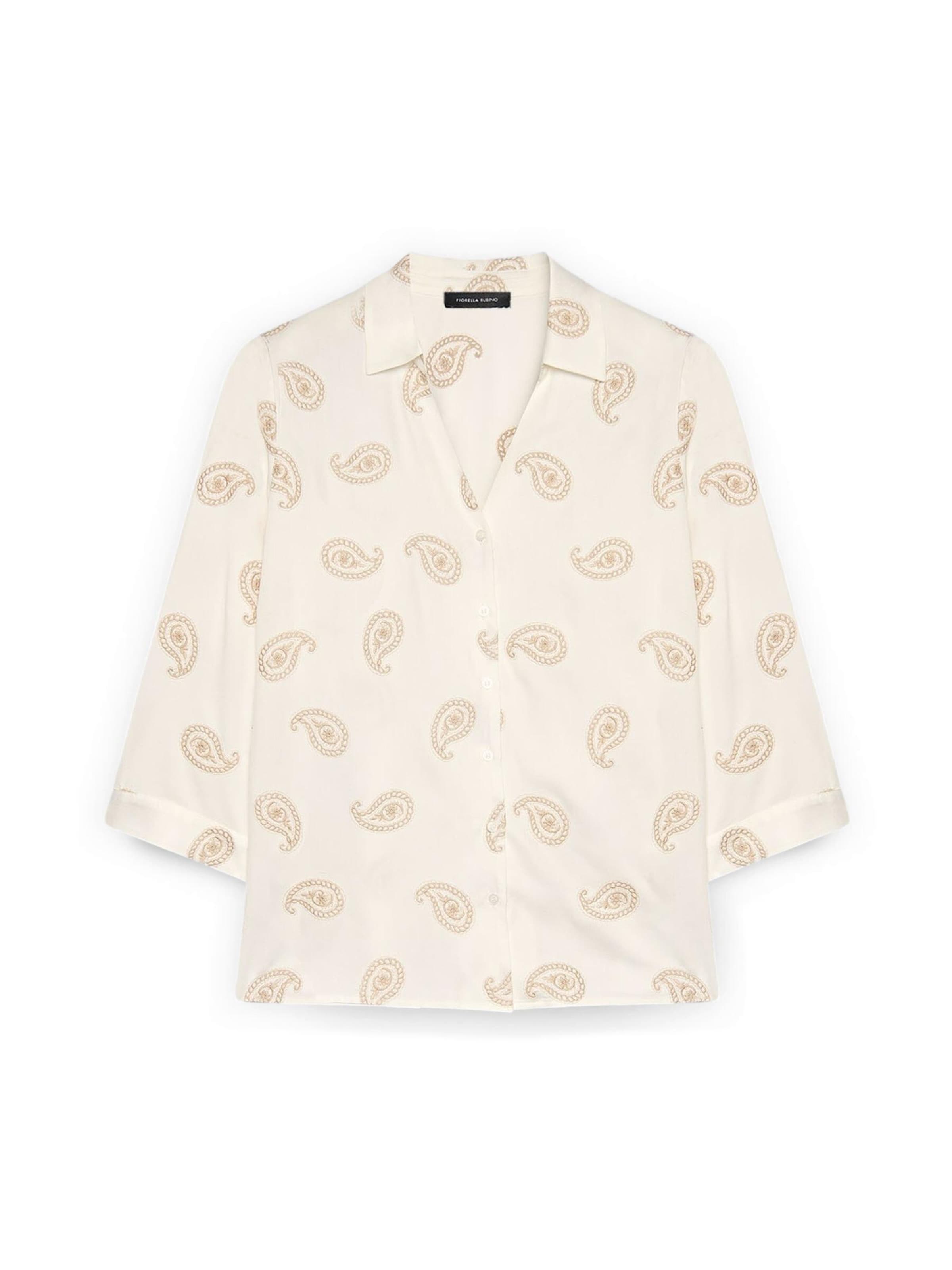 Maglietta di Fiorella Rubino in bianco: frontale