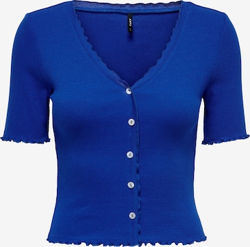 ONLY - Camisa em azul: frente