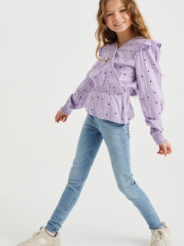 WE Fashion - Blusa en lila