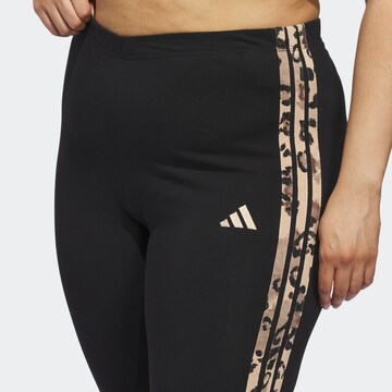ADIDAS SPORTSWEAR Skinny Sporthose in Schwarz