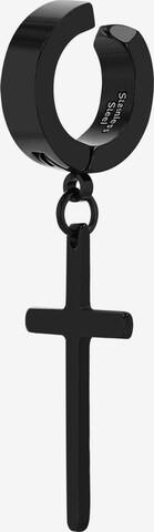 Akzent Earring 'Odeli, hautverträglich' in Black: front