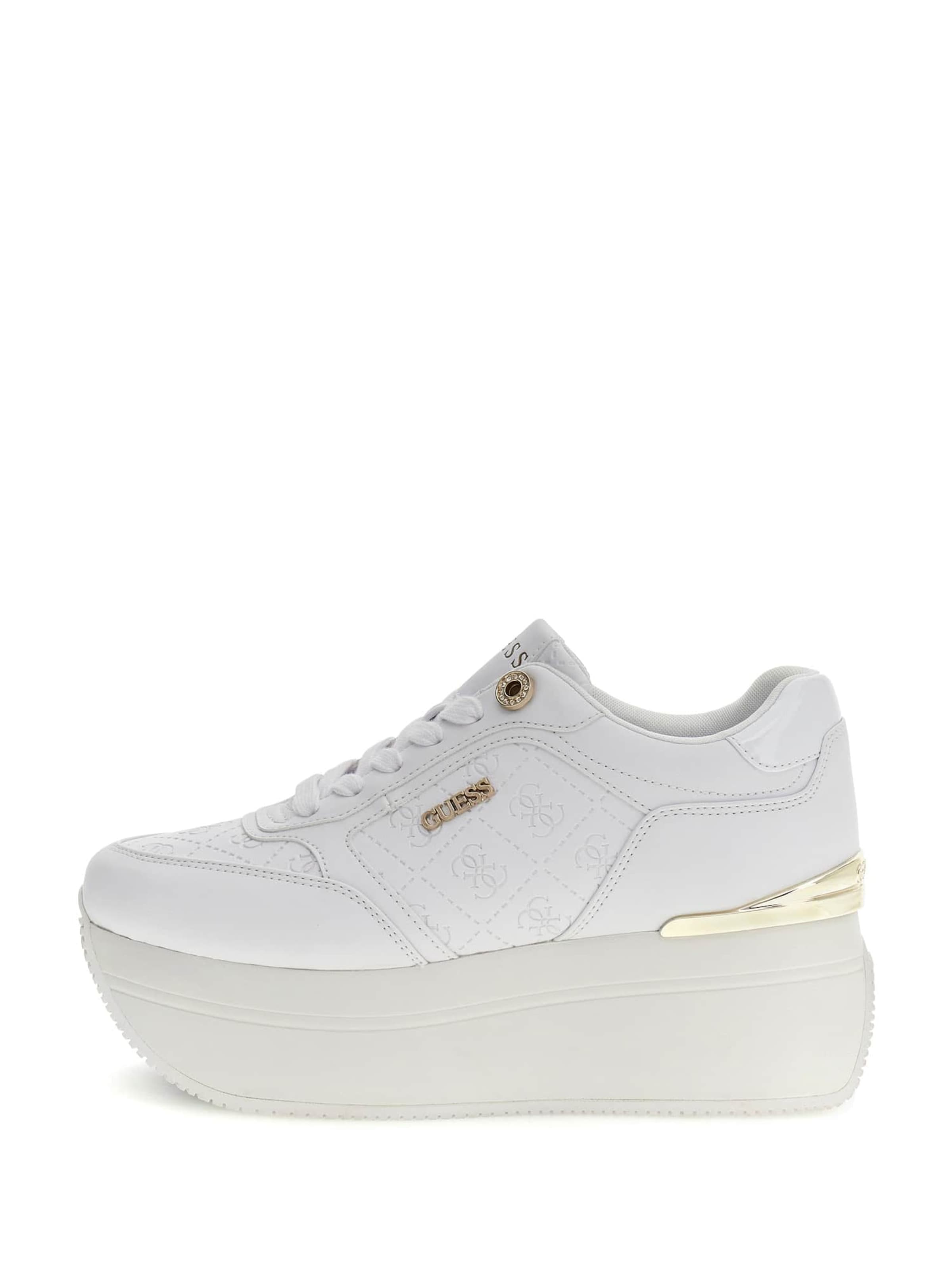 GUESS Sneaker 'Camrio' in Weiß: Vorderseite