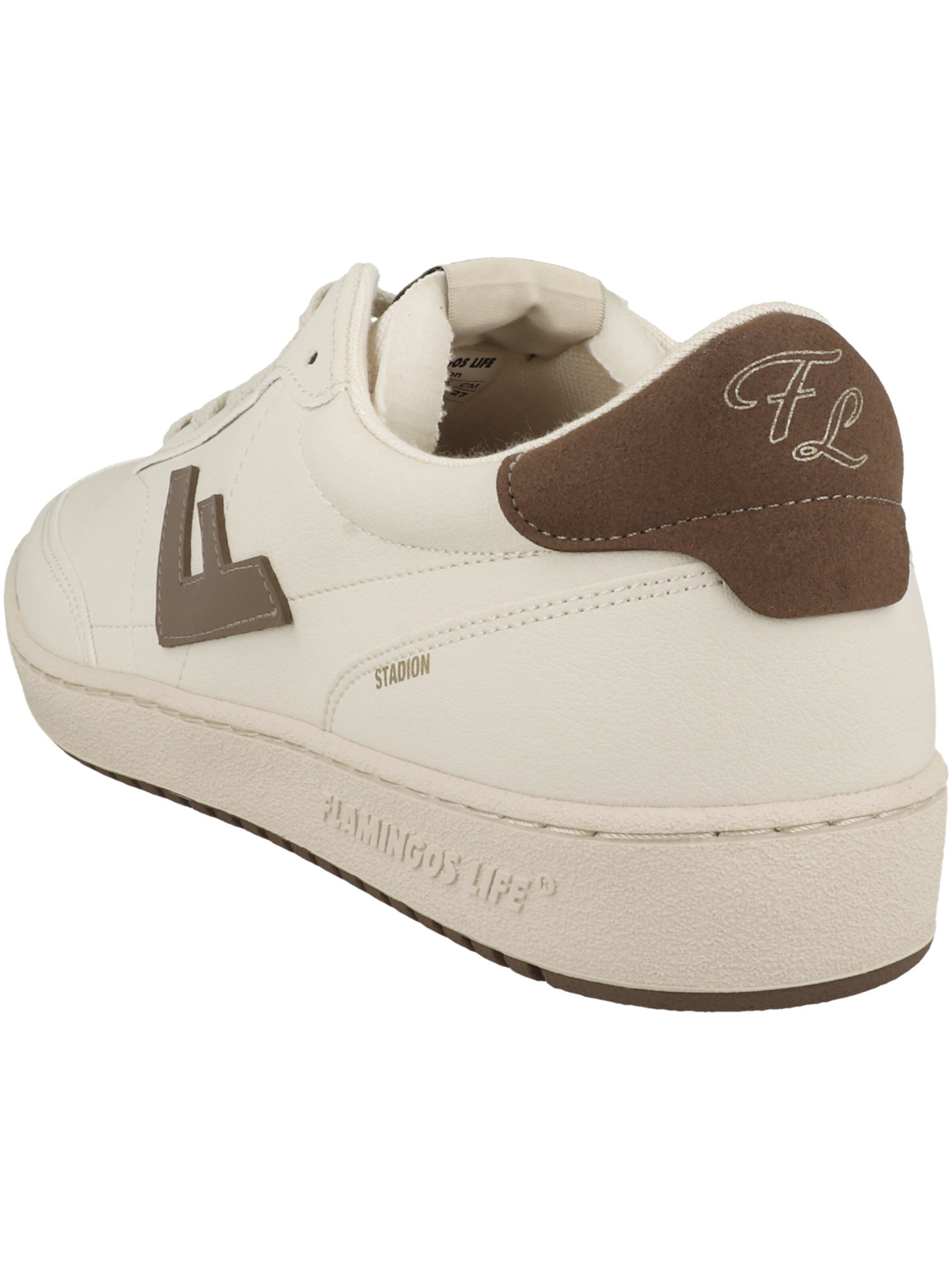 Flamingos Life Sneakers laag ' Stadion ' in Wit