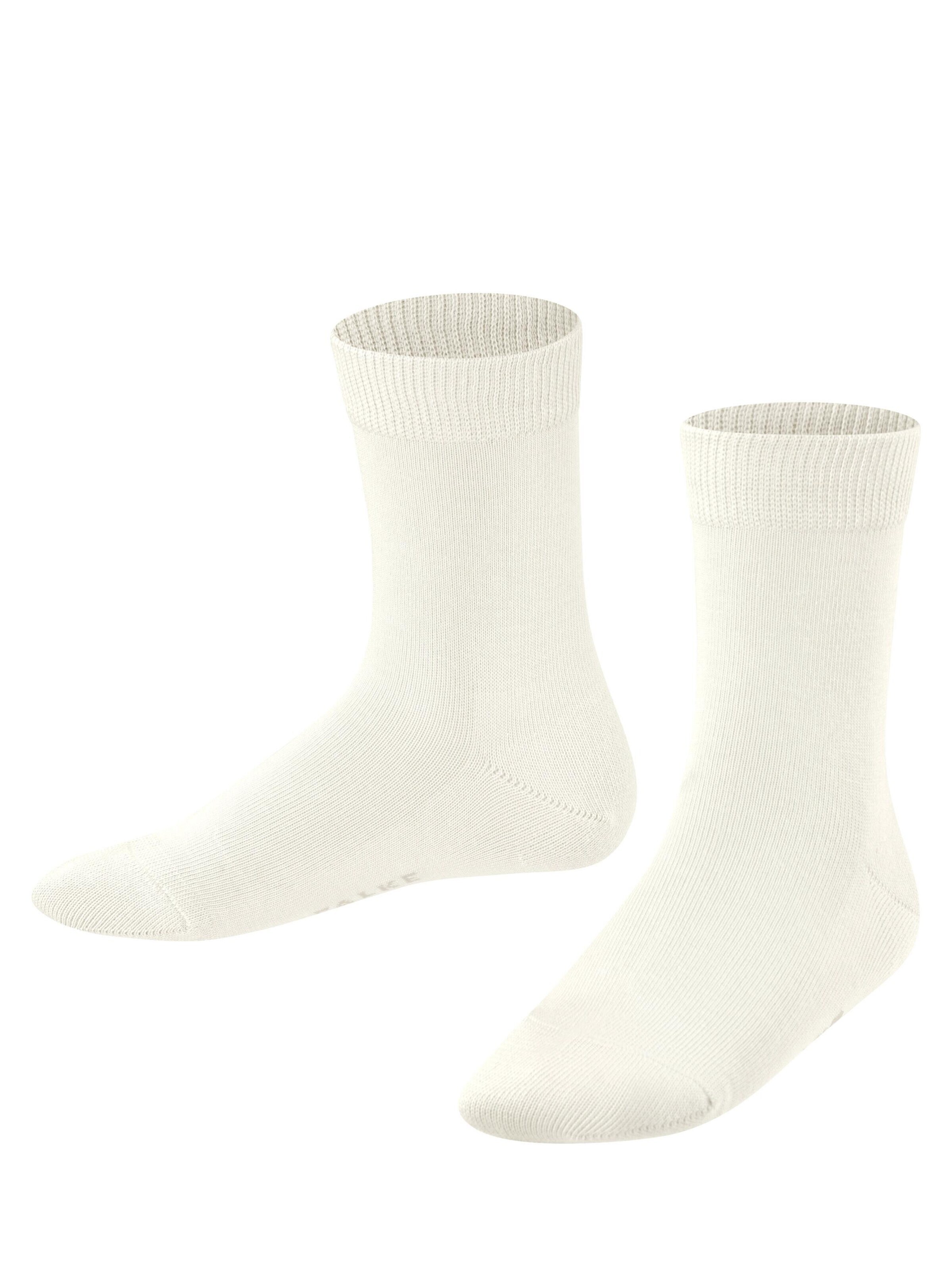 FALKE Socks 'Family' in White: front