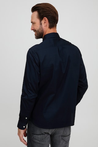 FQ1924 Regular fit Button Up Shirt 'Halvar' in Blue