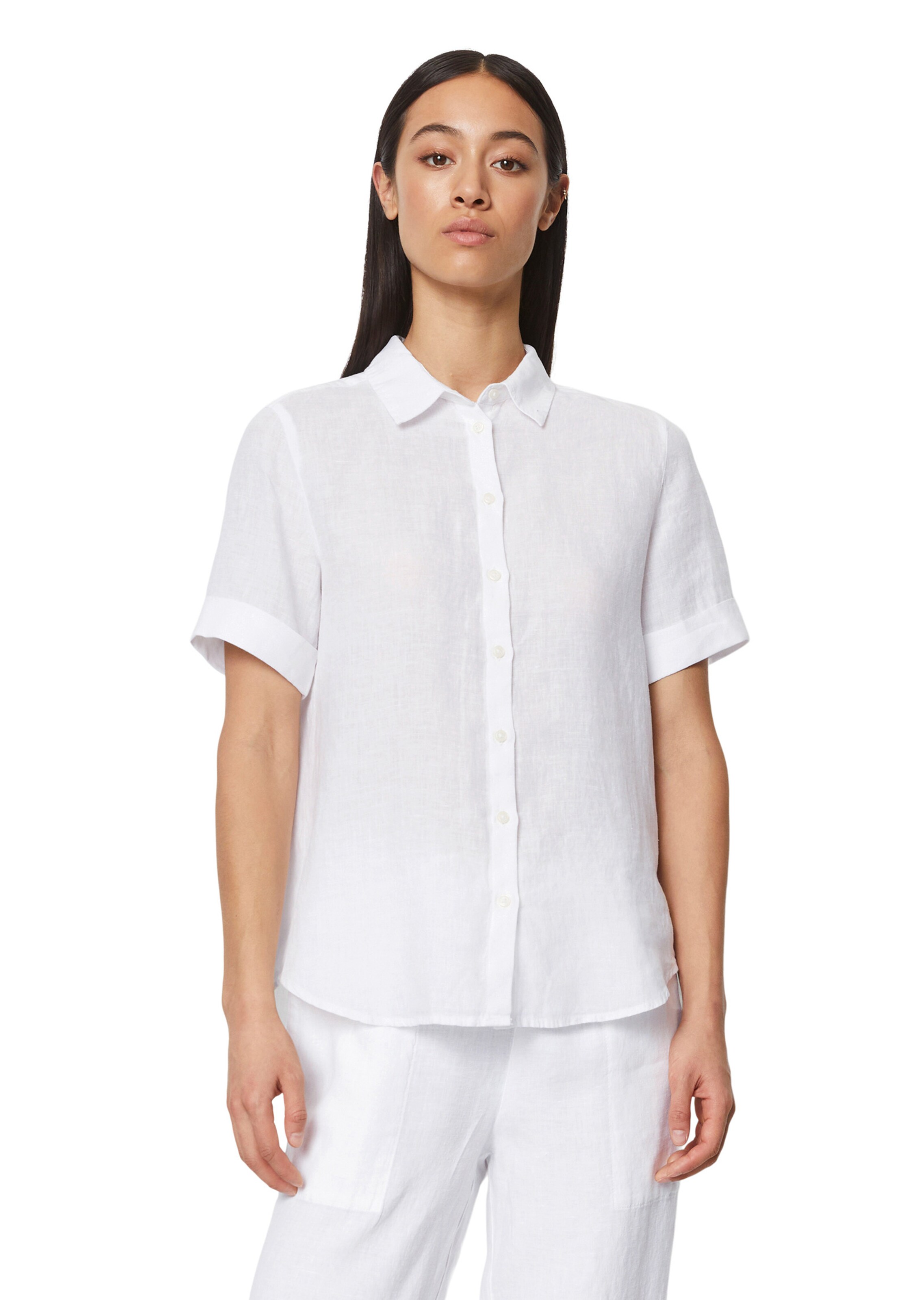 Marc O'Polo Блузка в Белый: спереди