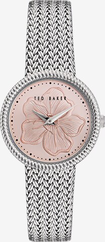 Montre à affichage analogique Ted Baker en argent : devant