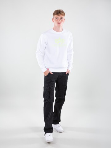 ALPHA INDUSTRIES Tréning póló - fehér