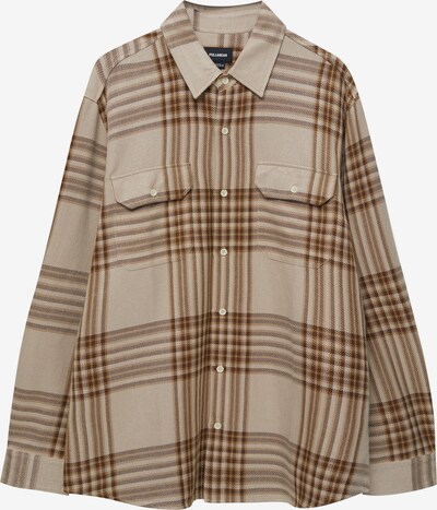 Pull&Bear Button Up Shirt in Dark beige, Item view