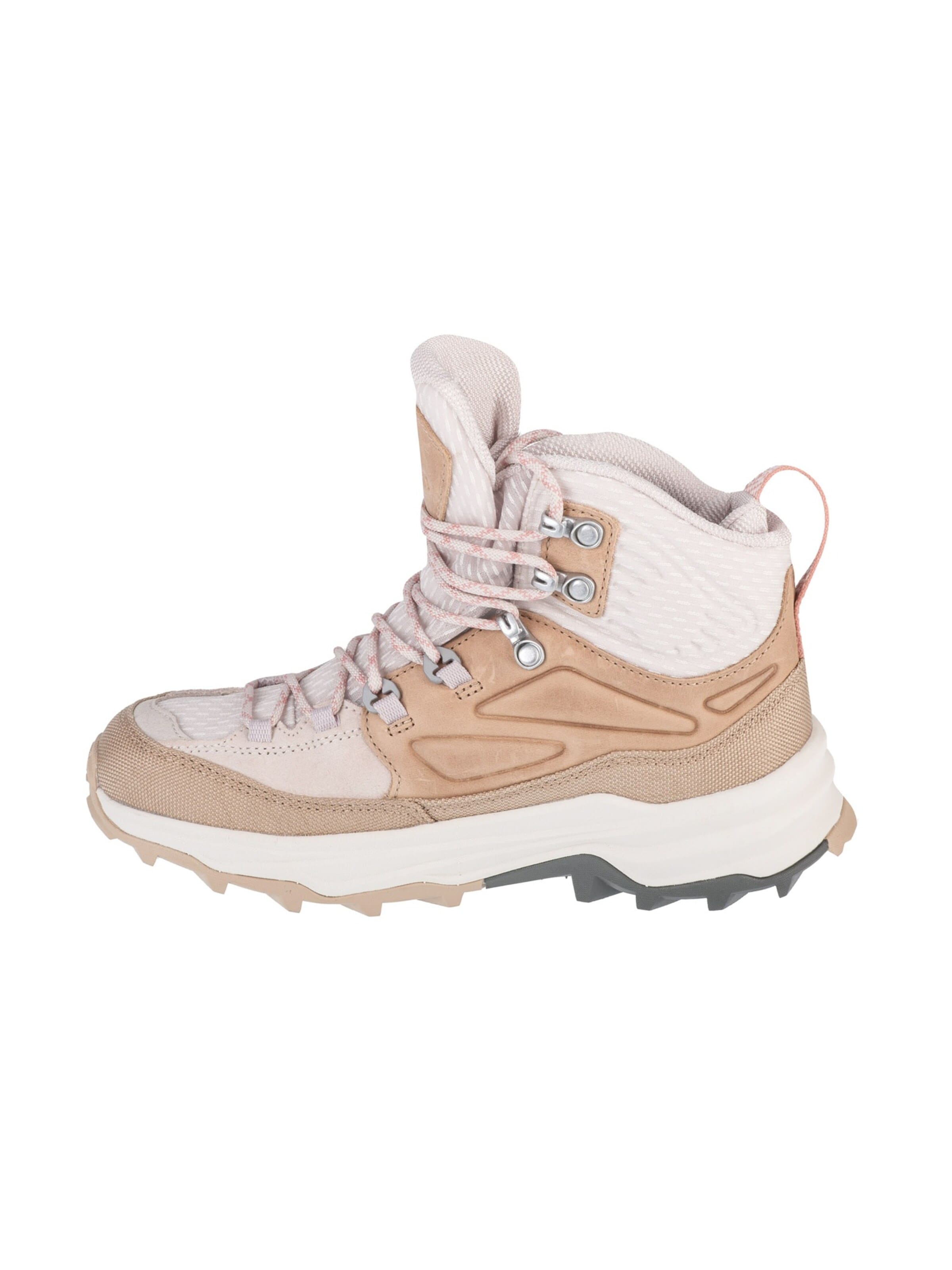 JACK WOLFSKIN Boots 'Jack Wolfskin Cyrox Texapore Mid W' in Beige