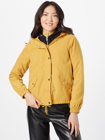 JDY Between-season jacket in Gold: front