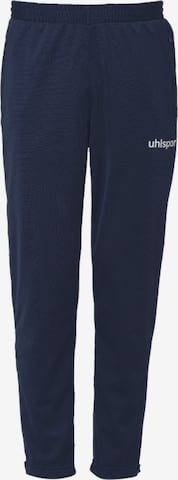 UHLSPORT Regular Pants in Blue: front