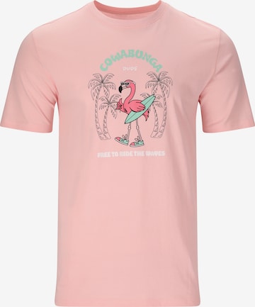 Cruz T-Shirt 'Ankara' in Rot: Vorderseite