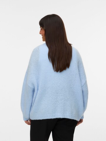Vero Moda Curve Knit cardigan 'VMMaybe' in Blue