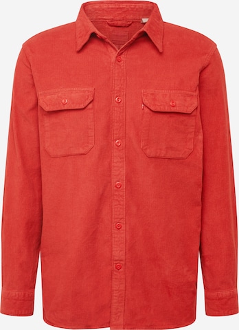 LEVI'S ® Košeľa 'Jackson Worker' - Červená: predná strana