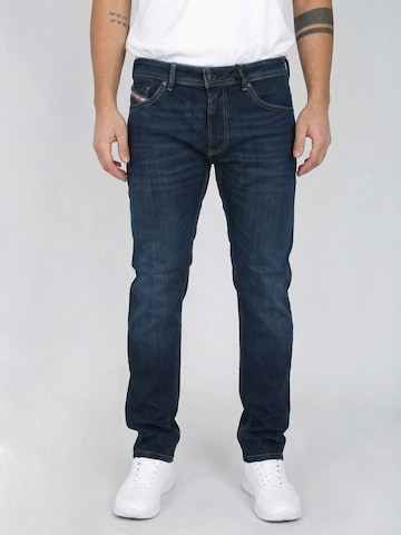 Coupe slim Jean 'THOMMER-R' DIESEL en bleu : devant