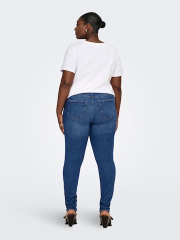 ONLY Carmakoma Skinny Jeans 'CARLola' in Blauw