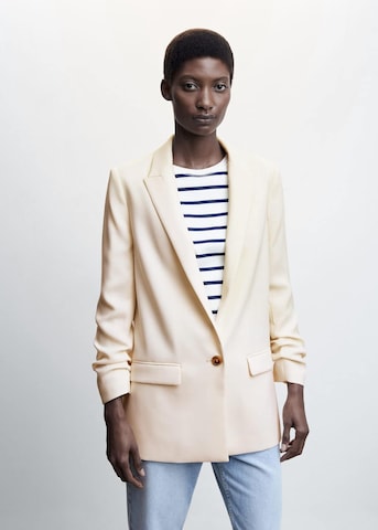 MANGO Blazer 'Eleonor' in Beige: predná strana