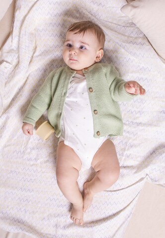 Stellou & Friends Gebreid vest in Groen