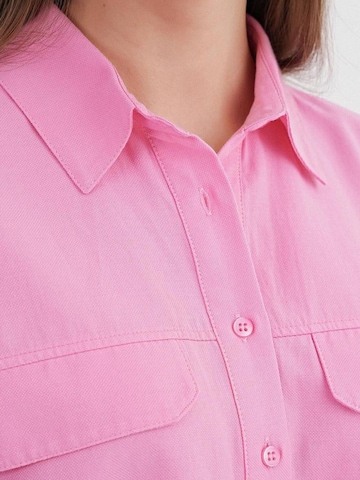 MixRay Bluse in Pink