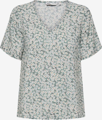 ONLY - Blusa 'SUSAN' en verde: frente