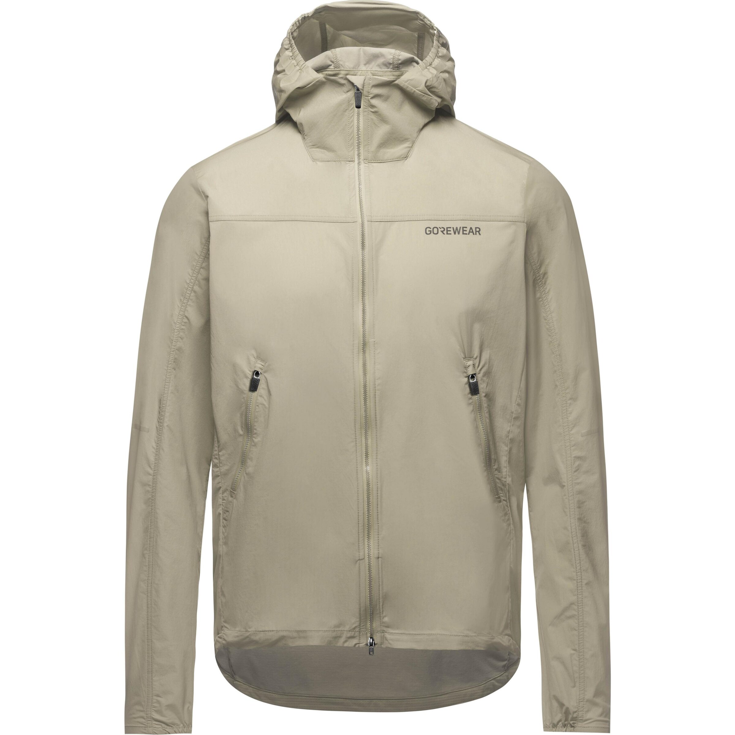 GORE WEAR Sportjacke 'Fernflow' in Grau: Vorderseite