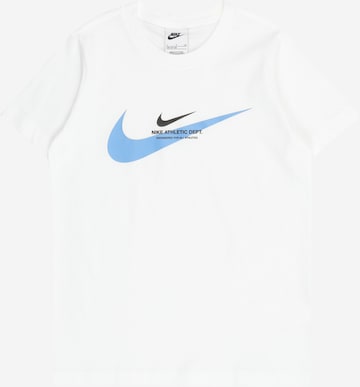 Maglietta di Nike Sportswear in bianco: frontale