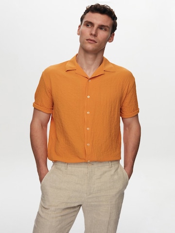 Coupe regular T-Shirt D’S Damat en orange : devant