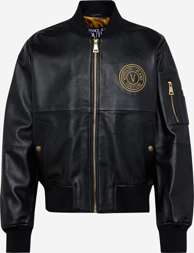 Versace Jeans Couture Veste mi-saison '76UPP06' en jaune d'or / noir, Vue avec produit