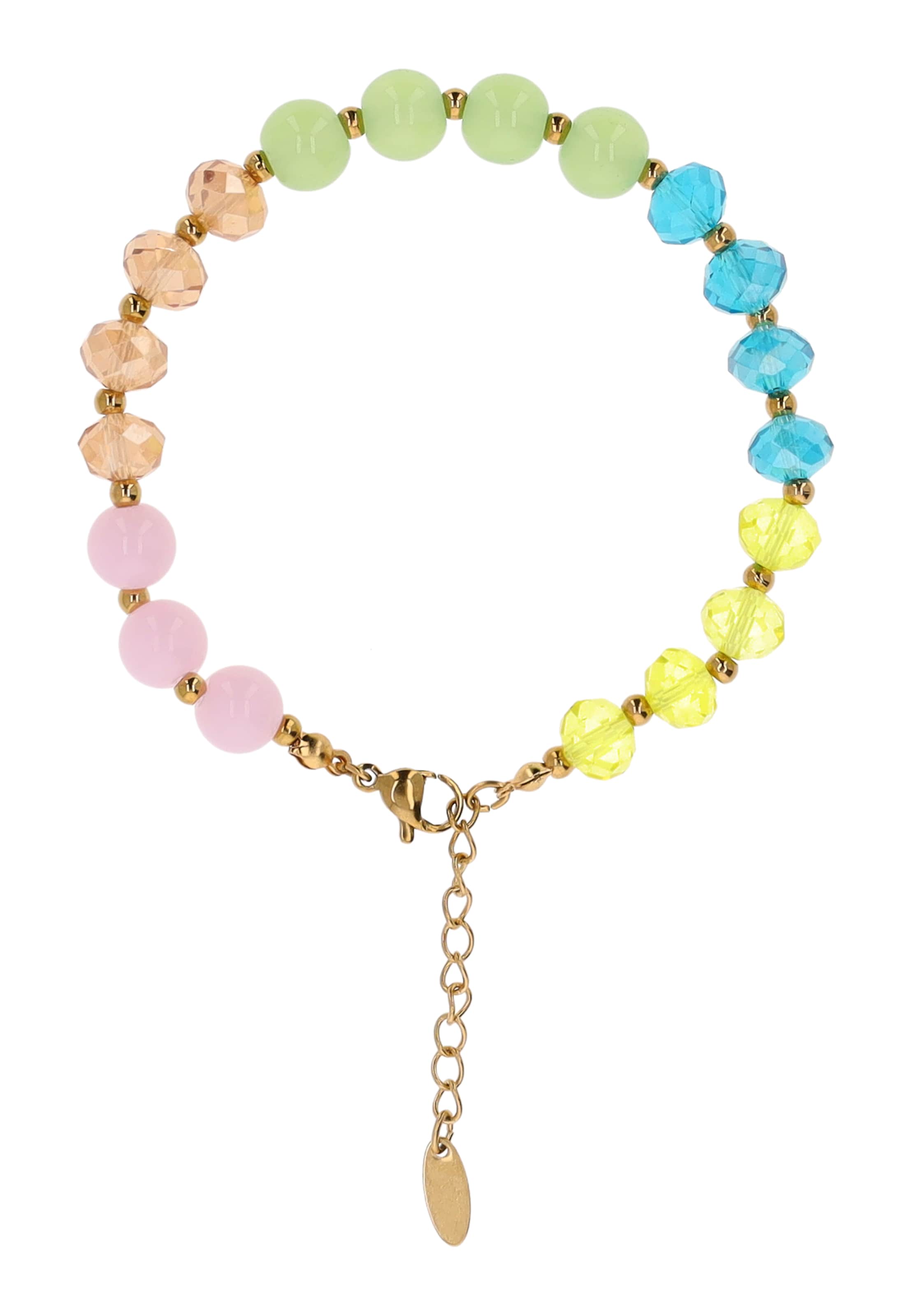 IZIA Armband in One Size in de kleur Goud / Gemengde kleuren, Productweergave