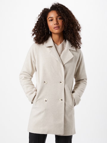 Trendyol Between-Seasons Coat in Beige: front