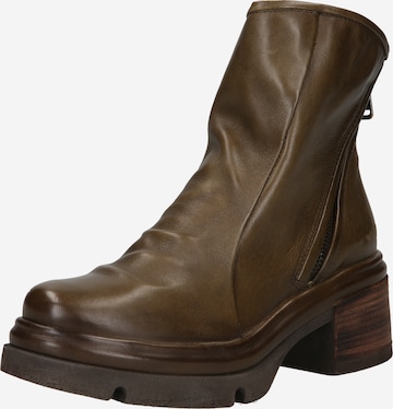 A.S.98 Ankle Boots 'EASY' in Brown: front