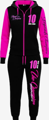 RMK Sportanzug 'Champions' in Pink: Vorderseite