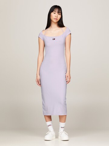 Tommy Jeans Dress in Purple: front