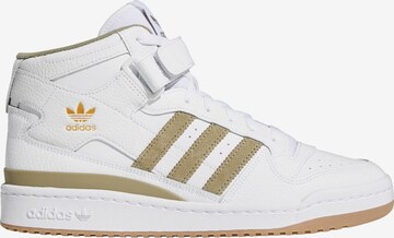 ADIDAS ORIGINALS - Sapatilhas altas 'Forum' em branco