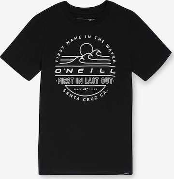 O'NEILL - Camiseta 'Muir' en negro: frente