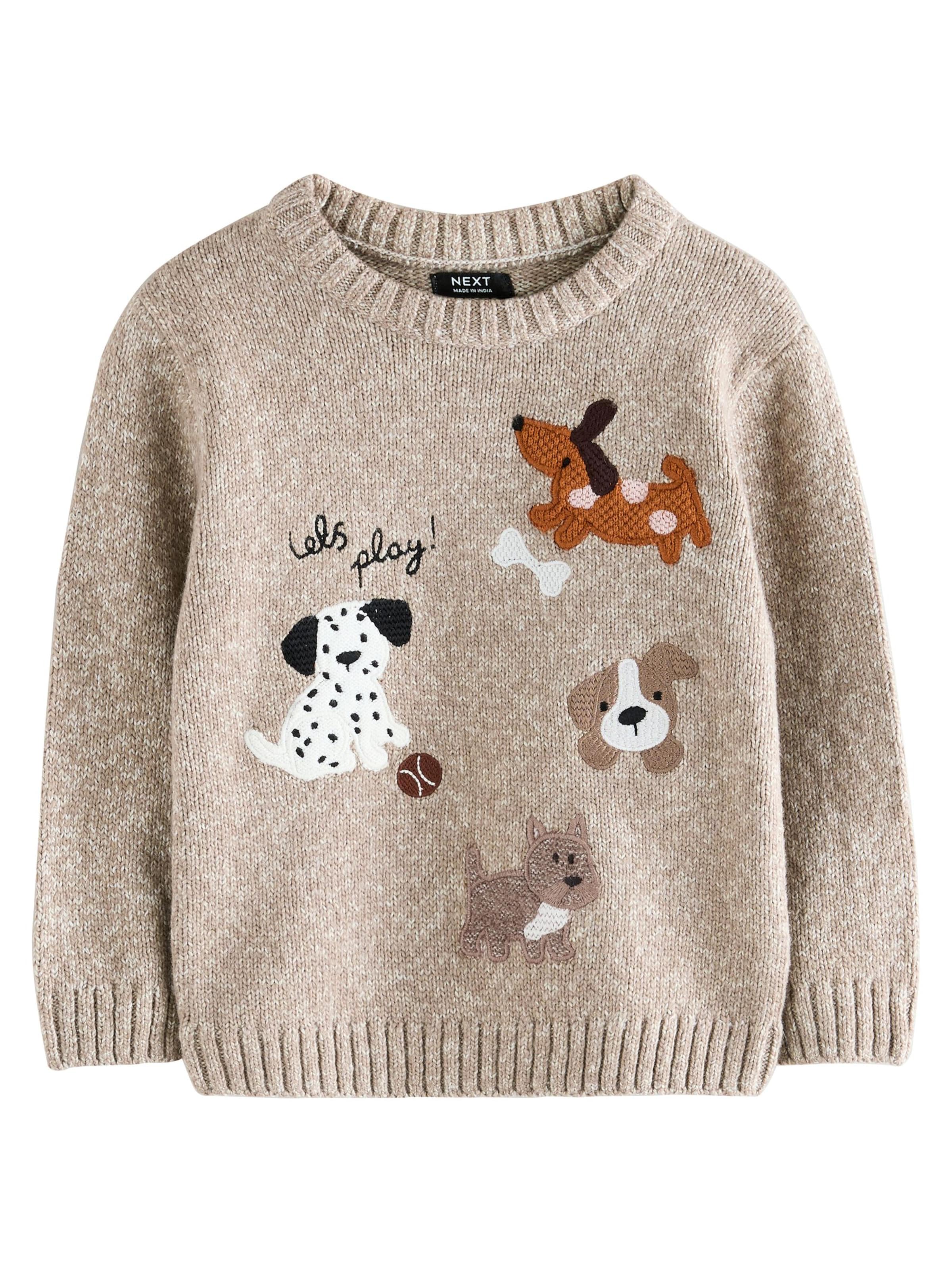 Next Pulover | rjava barva: sprednja stran